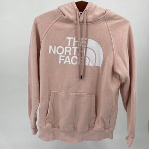 The‎ North Face Women's Med Pink Hoodie Sweatshirt Pullover Comfort Athleisure